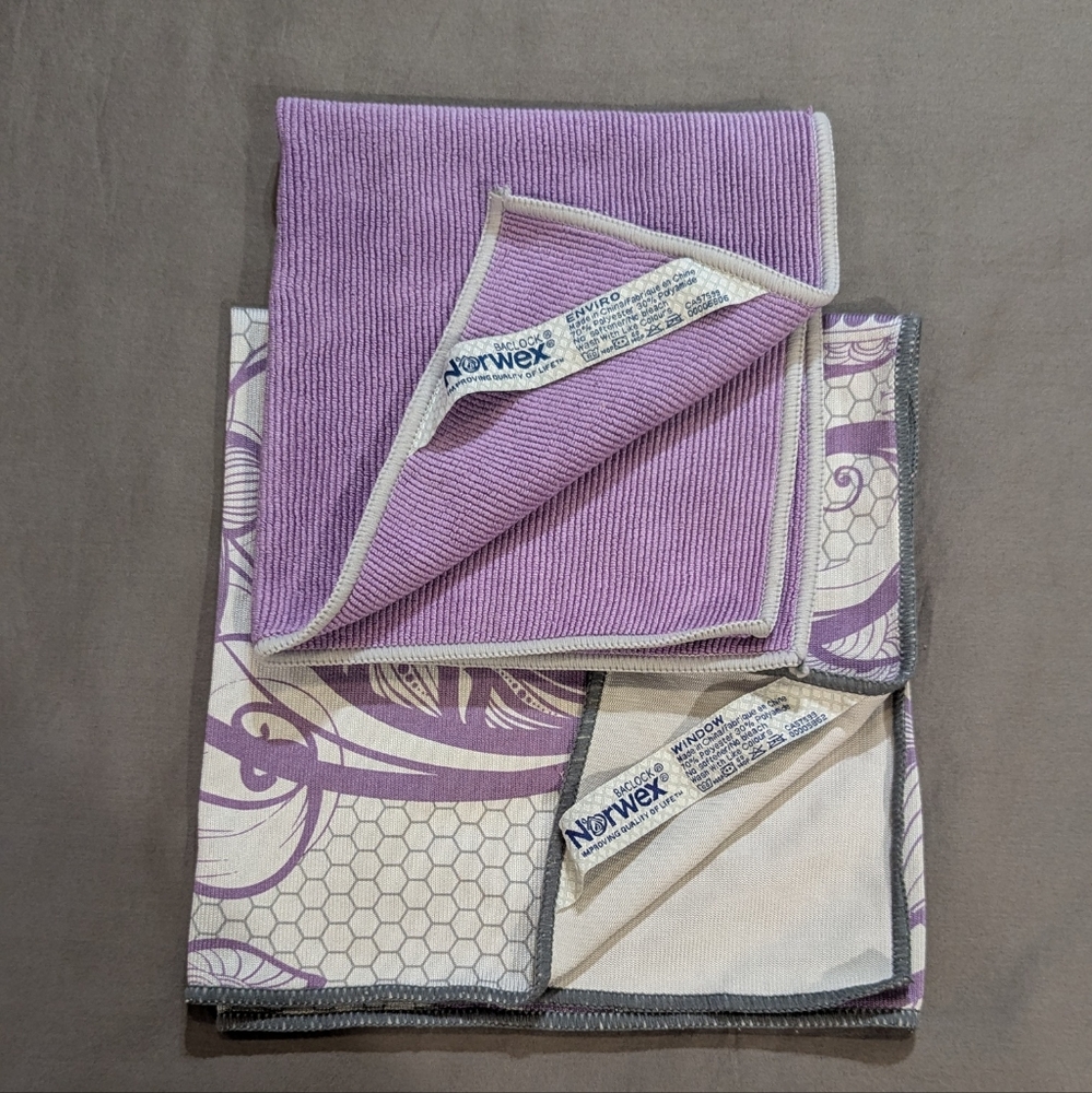 Norwex Basic Package Enviro Cloth & Window Cloth - Picture 2 of 8